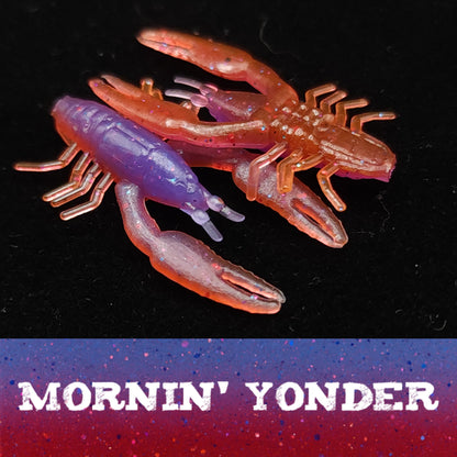 Creek Life Lure Co. Jar of 1" Inch Micro Crayfish "The Creek Crawler"