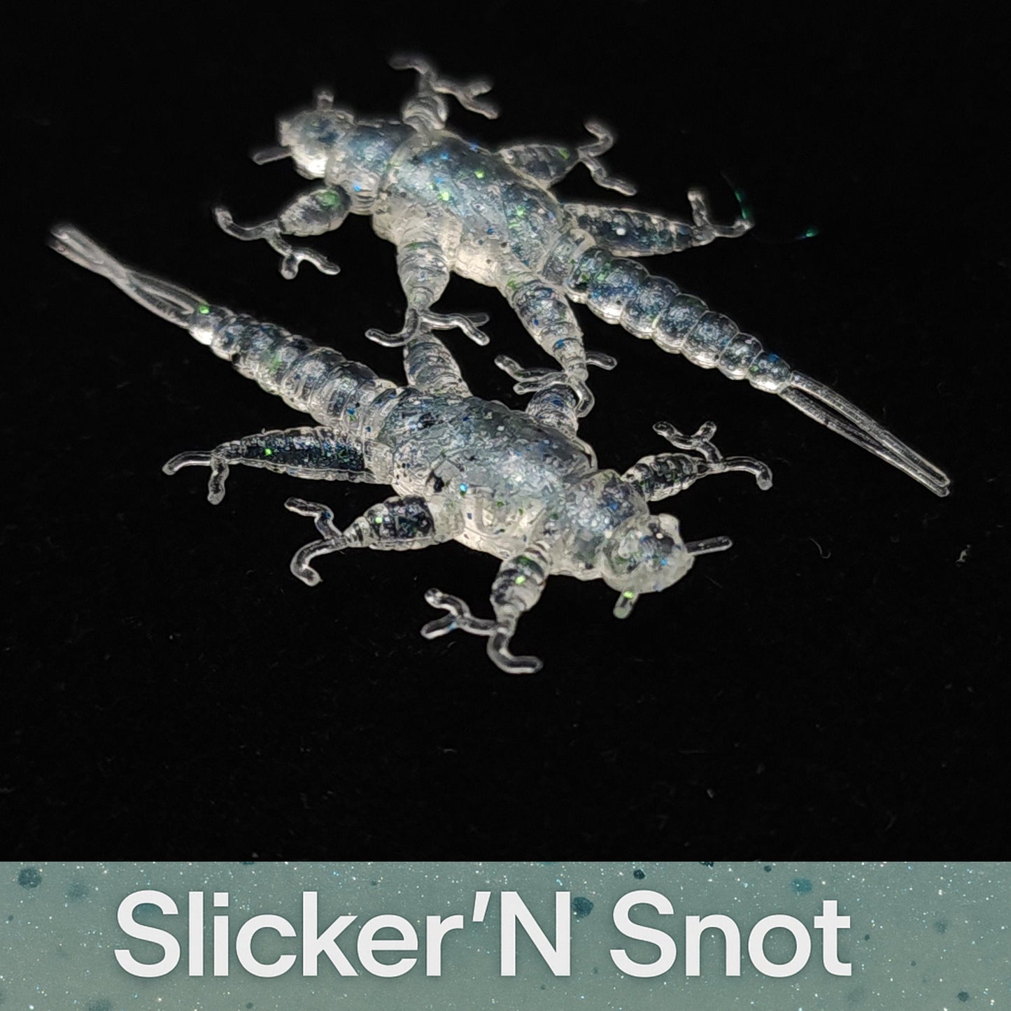 Creek Life Lure Co. Jar of 1.5" Inch Stonefly Larvae "The Morelkin"