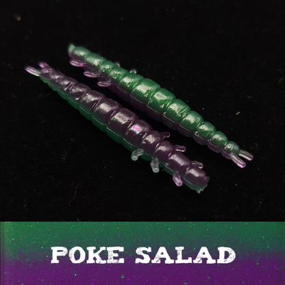 Creek Life Lure Co. Jar of 1.3" Caddis Fly Larvae "Stream Weaver"