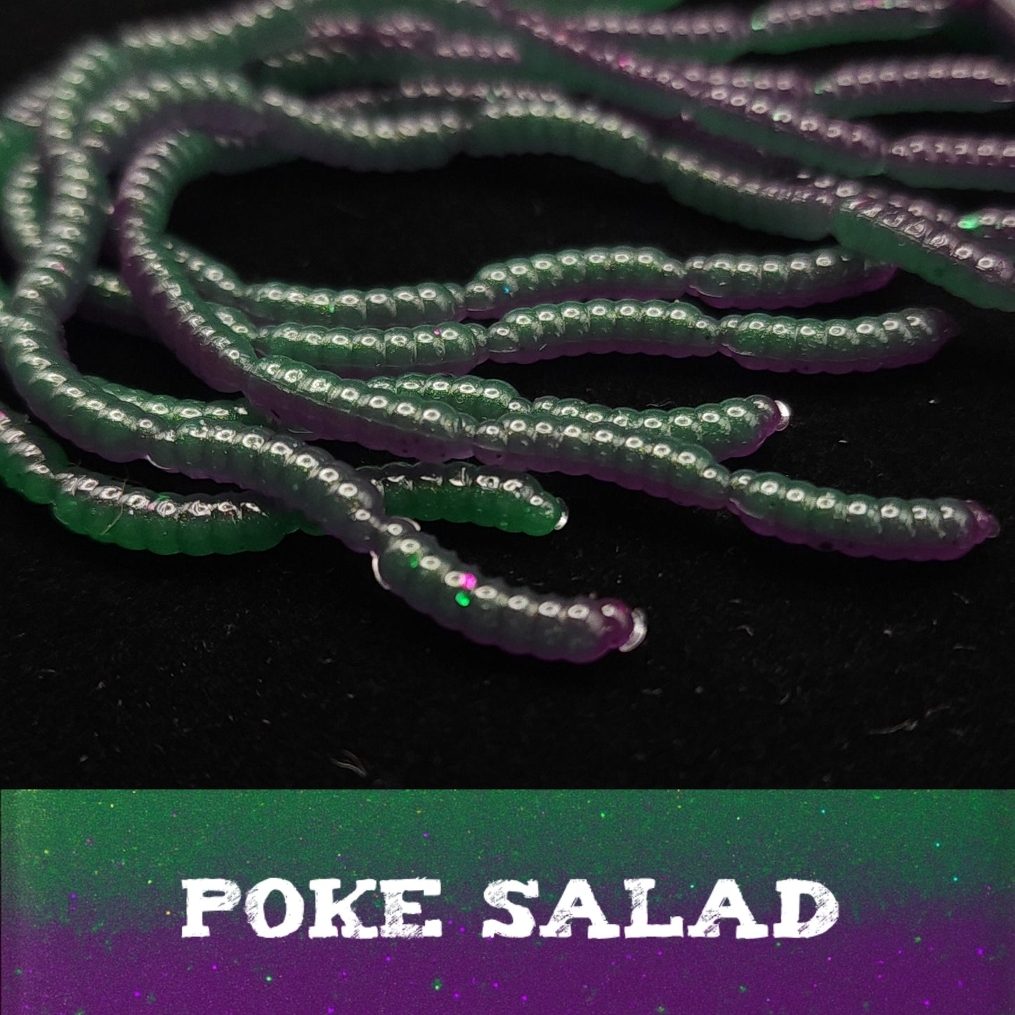 Creek Life Lure Co. 0.5" Inch Maggot Larvae "The Apple Maggot"