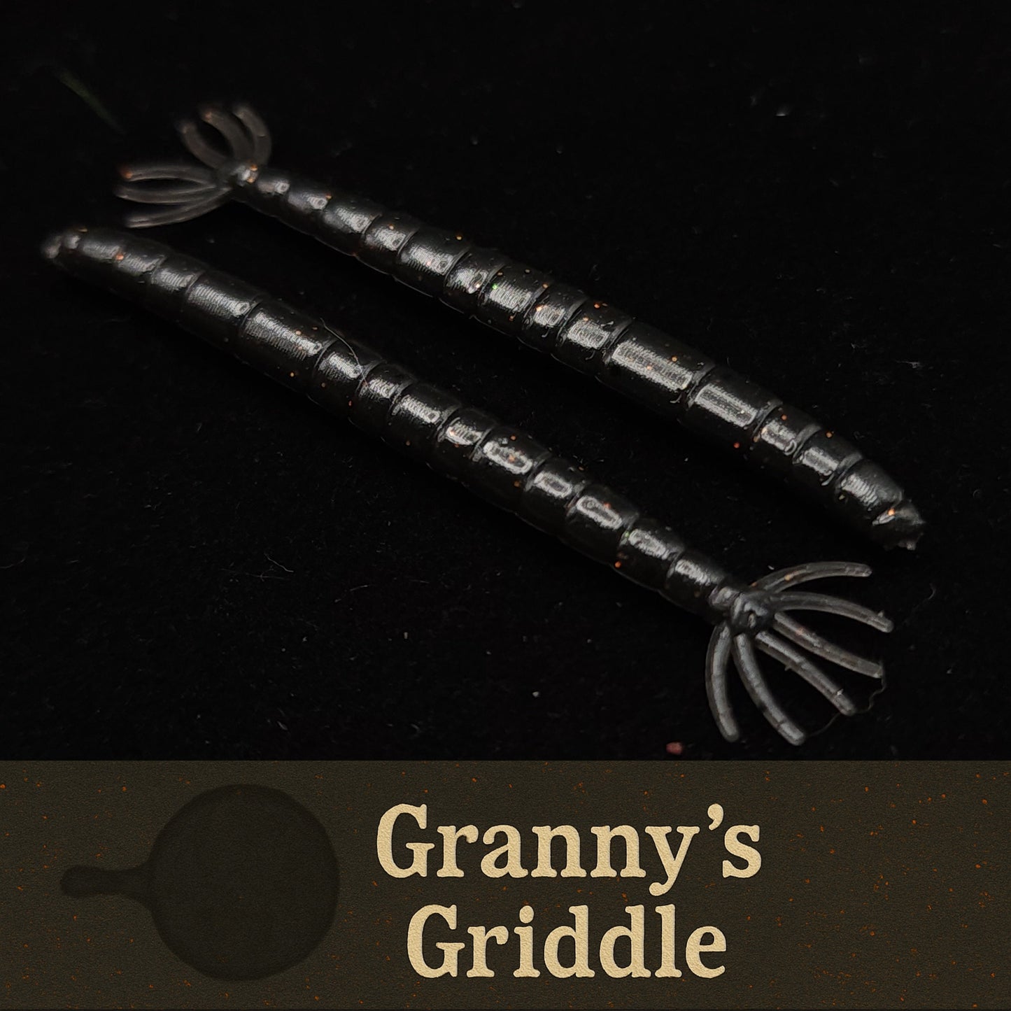 Creek Life Lure Co. 2" Crane Fly Larvae "Don't Touch It!"