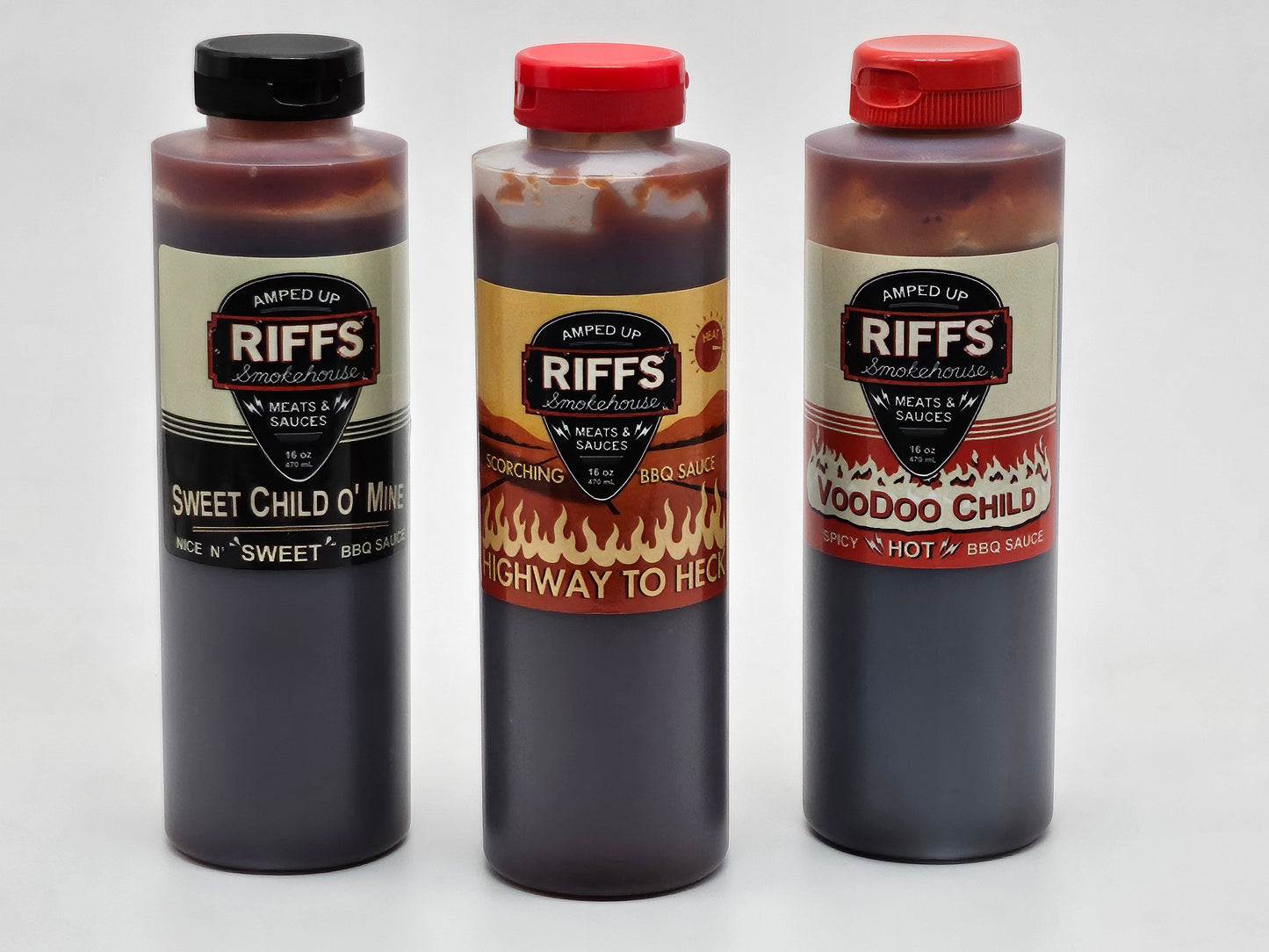 Riffs 3 Pack of Sauce