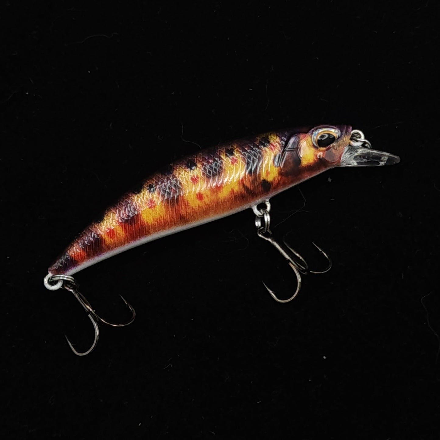 Creek Life Lure Co. The MOON Shiner – 2.4" Sinking Jerkbait for Creek & River Fishing
