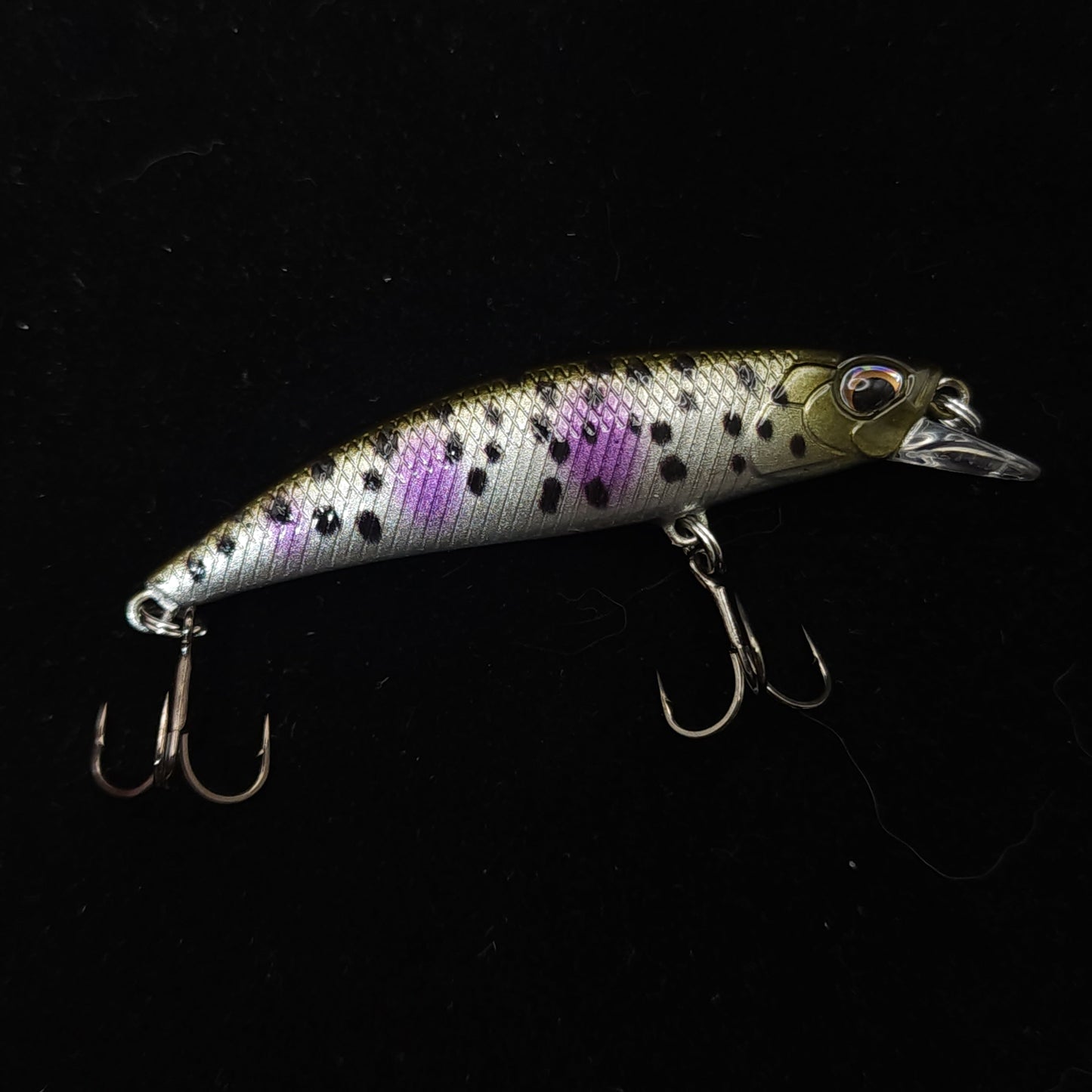 Creek Life Lure Co. The MOON Shiner – 2.4" Sinking Jerkbait for Creek & River Fishing