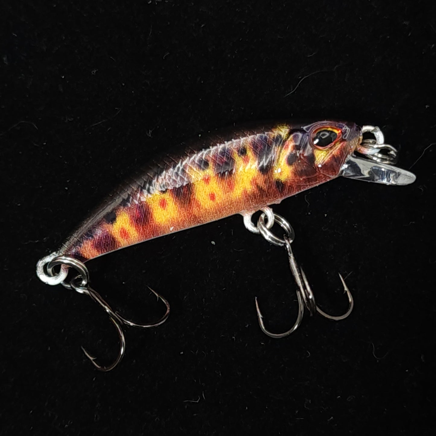Creek Life Lure Co. The MOON Shiner – 1.4" Sinking Jerkbait for Creek & River Fishing