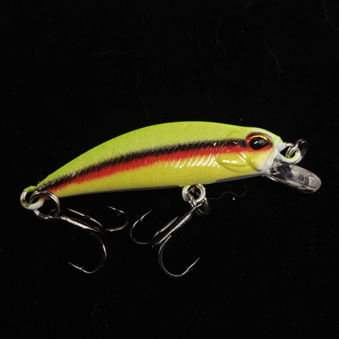 Creek Life Lure Co. The MOON Shiner – 1.4" Sinking Jerkbait for Creek & River Fishing
