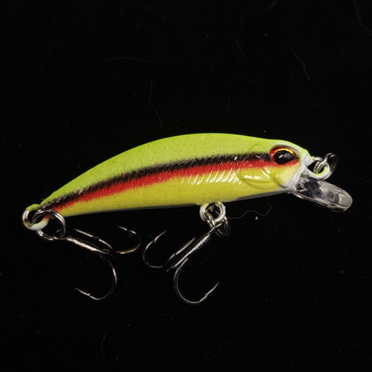 Creek Life Lure Co. The MOON Shiner – 1.4" Sinking Jerkbait for Creek & River Fishing