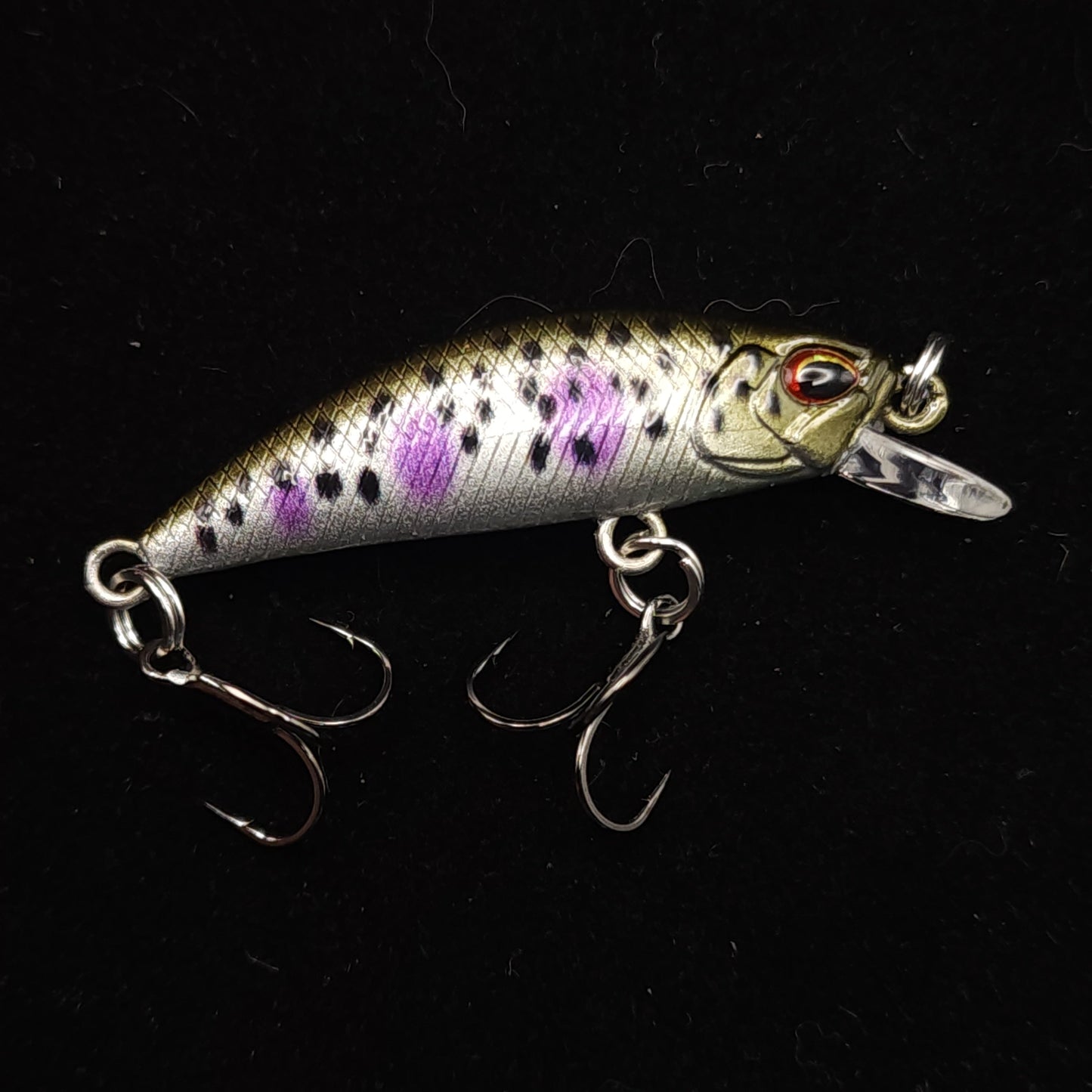 Creek Life Lure Co. The MOON Shiner – 1.4" Sinking Jerkbait for Creek & River Fishing