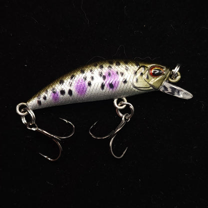 Creek Life Lure Co. The MOON Shiner – 1.4" Sinking Jerkbait for Creek & River Fishing