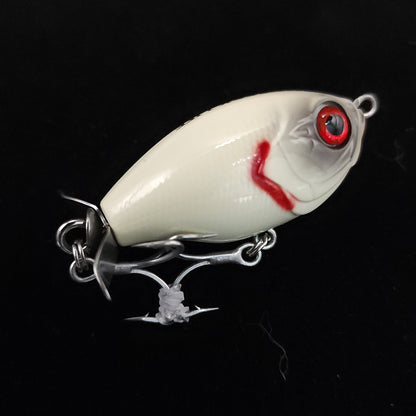 Creek Life Lure Co. 1.4" Floating Micro Prop Bait "Hillbilly Plop"