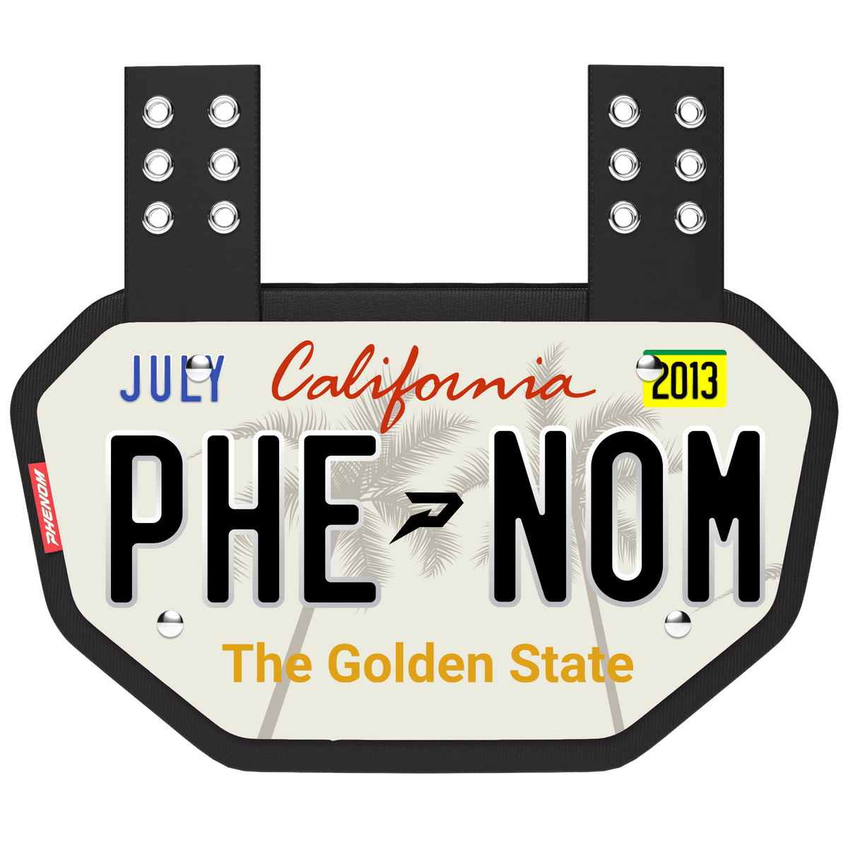 Phenom Elite Football Back Plate - California