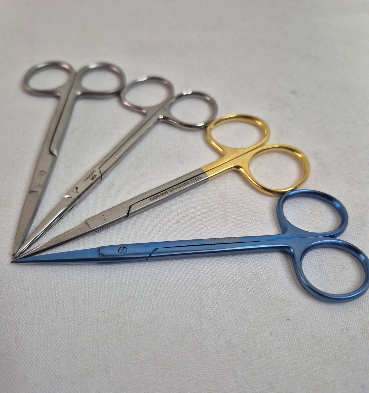 Tamsco Precision Tools Iris Scissor, Straight 4.5" (4 options)
