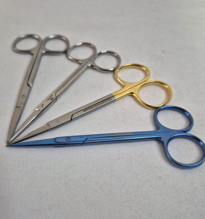 Tamsco Precision Tools Iris Scissor, Straight 4.5" (4 options)
