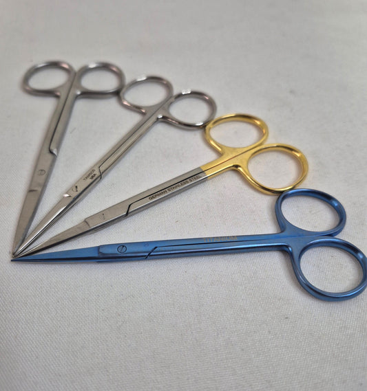 Tamsco Precision Tools Iris Scissor, Straight 4.5" (4 options)