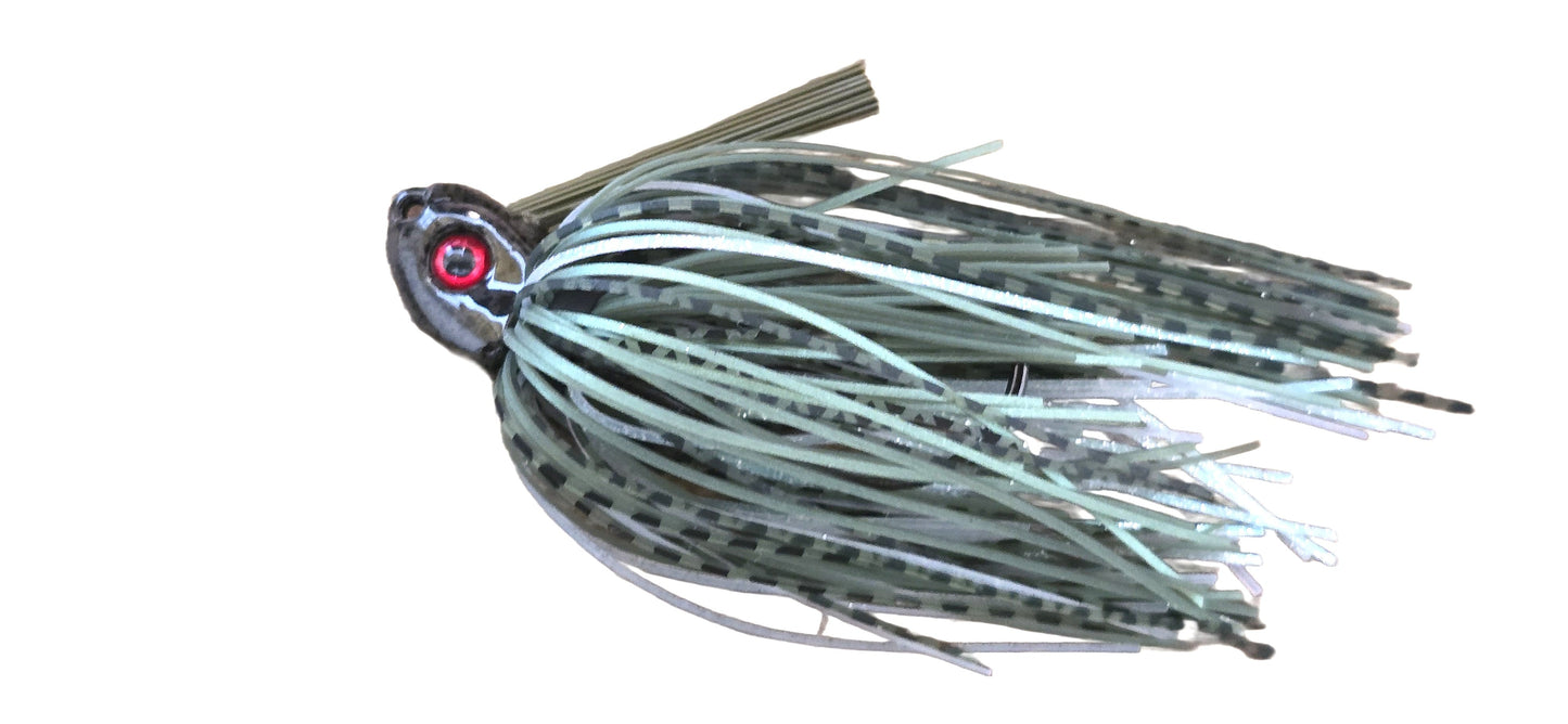Just Lures Fishing Swim Jig - Green Shad