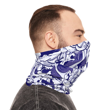 Texas Rigged Tees  Wind & Waves — Unisex Neck Gaiter (SPF 50+)