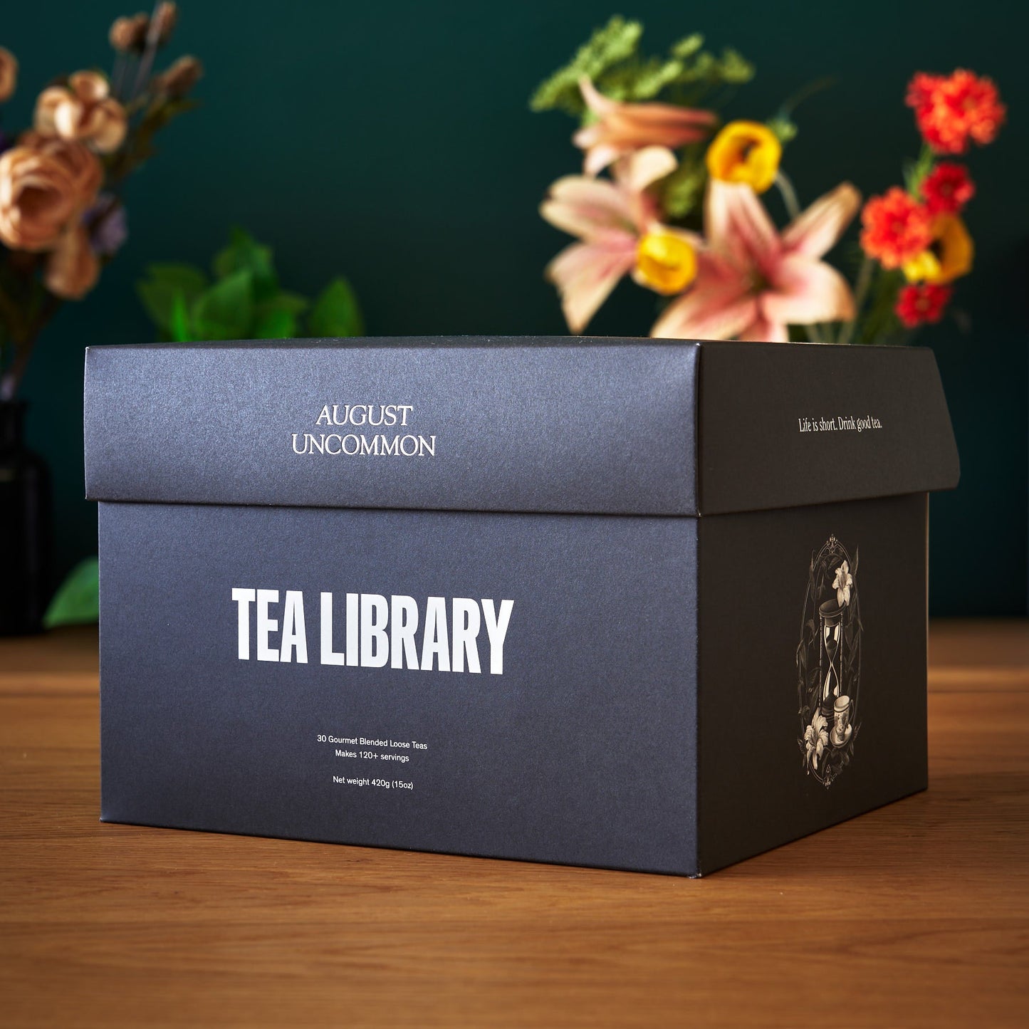 August Uncommon Tea Tea Library - Deluxe 30 Tea Sampler. Gotta taste em all!