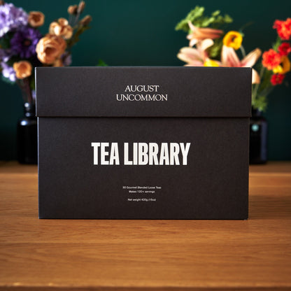 August Uncommon Tea Tea Library - Deluxe 30 Tea Sampler. Gotta taste em all!
