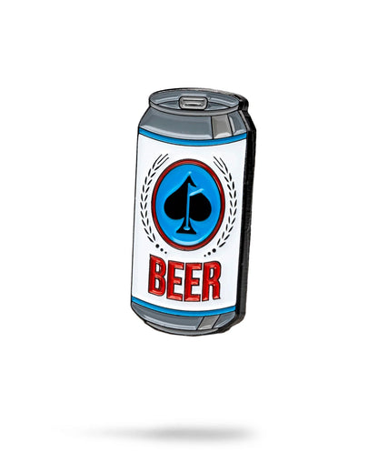 Pins and Aces Beer Can Ball Marker