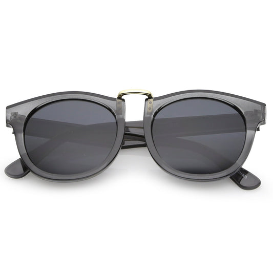 zeroUV  - Retro Dapper Euro Horned Rim Sunglasses A741