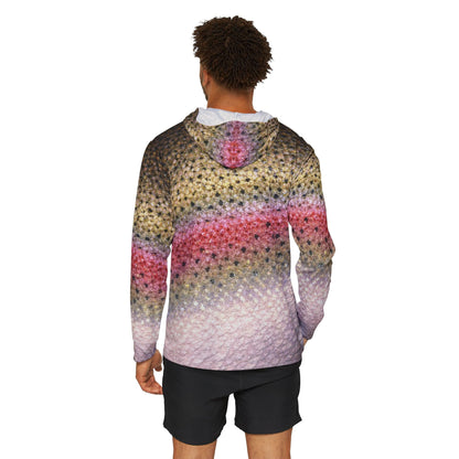 Texas Rigged Tees Rainbow Trout — Unisex Fishing Pullover Hoodie (SPF 50+)