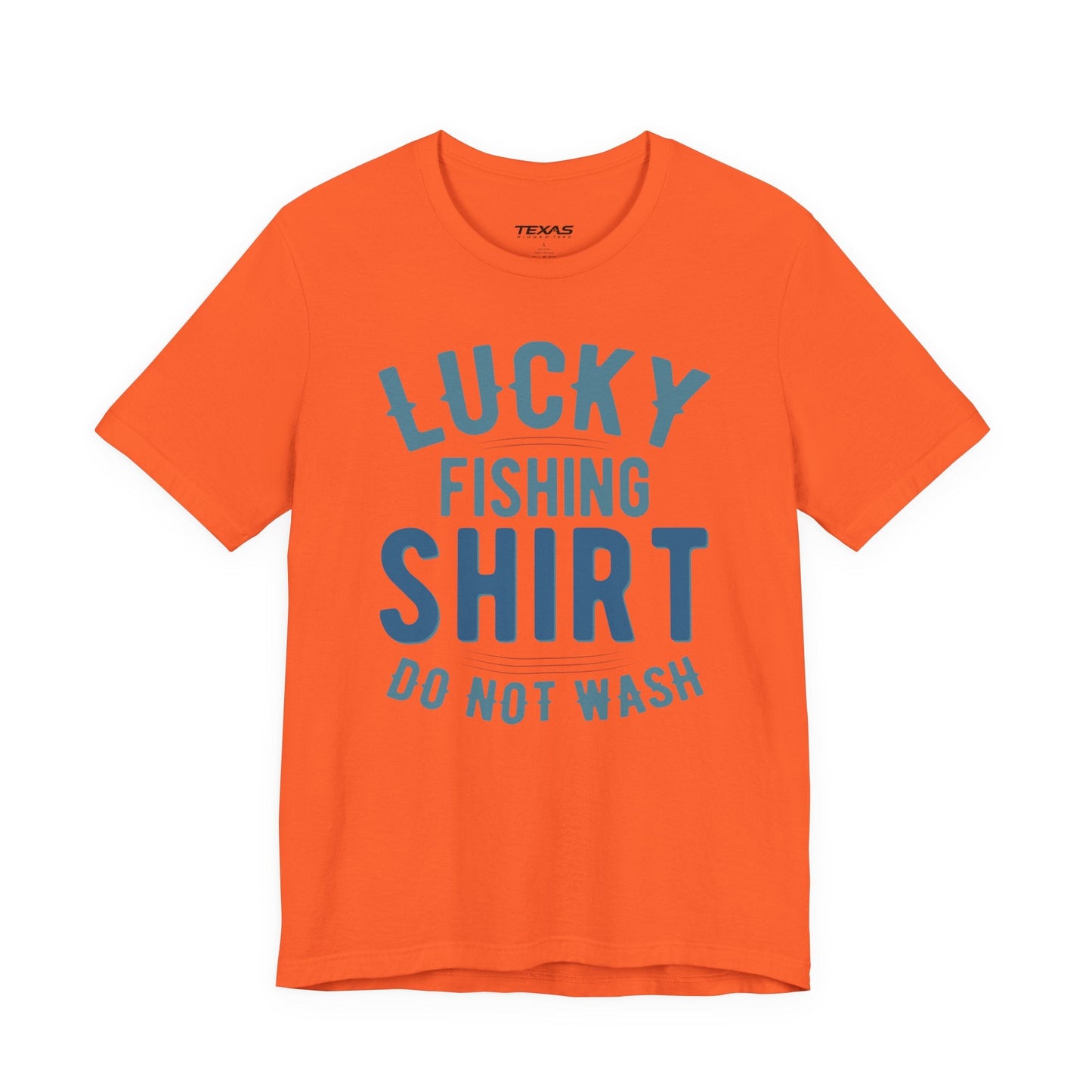 Texas Rigged Tees Lucky Fishing Shirt — Unisex Cotton Tee
