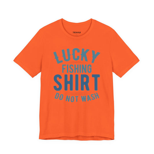 Texas Rigged Tees Lucky Fishing Shirt — Unisex Cotton Tee