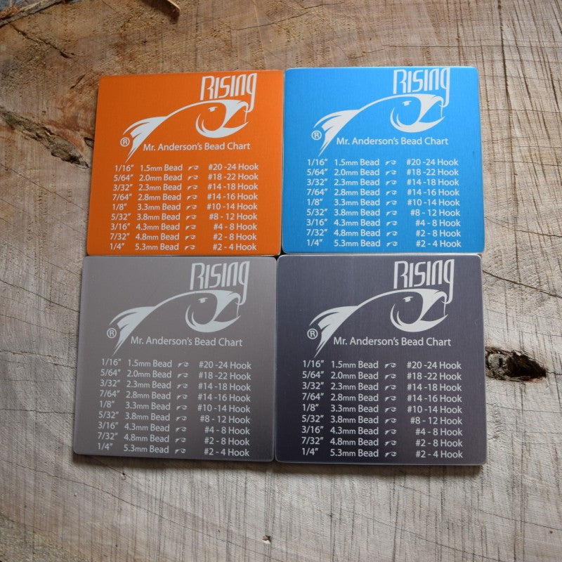 Rising Fishing Bead Chart Coaster