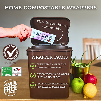 All Real Cashew Cookie Dough Protein Bar 50g x 12 bars