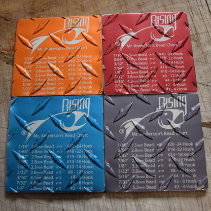 Rising Fishing Bead Chart Coaster