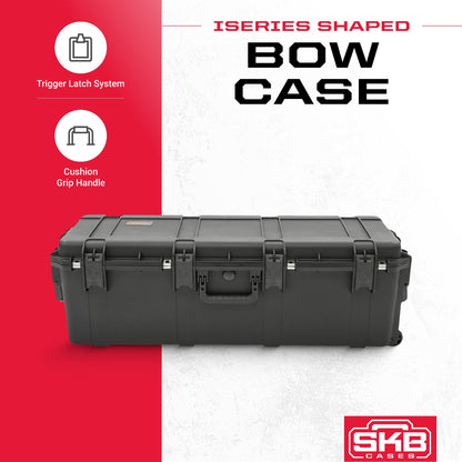 SKB iSeries 10 Point Vapor RS470 Heavy Duty UV Resistant Crossbow Case, Black