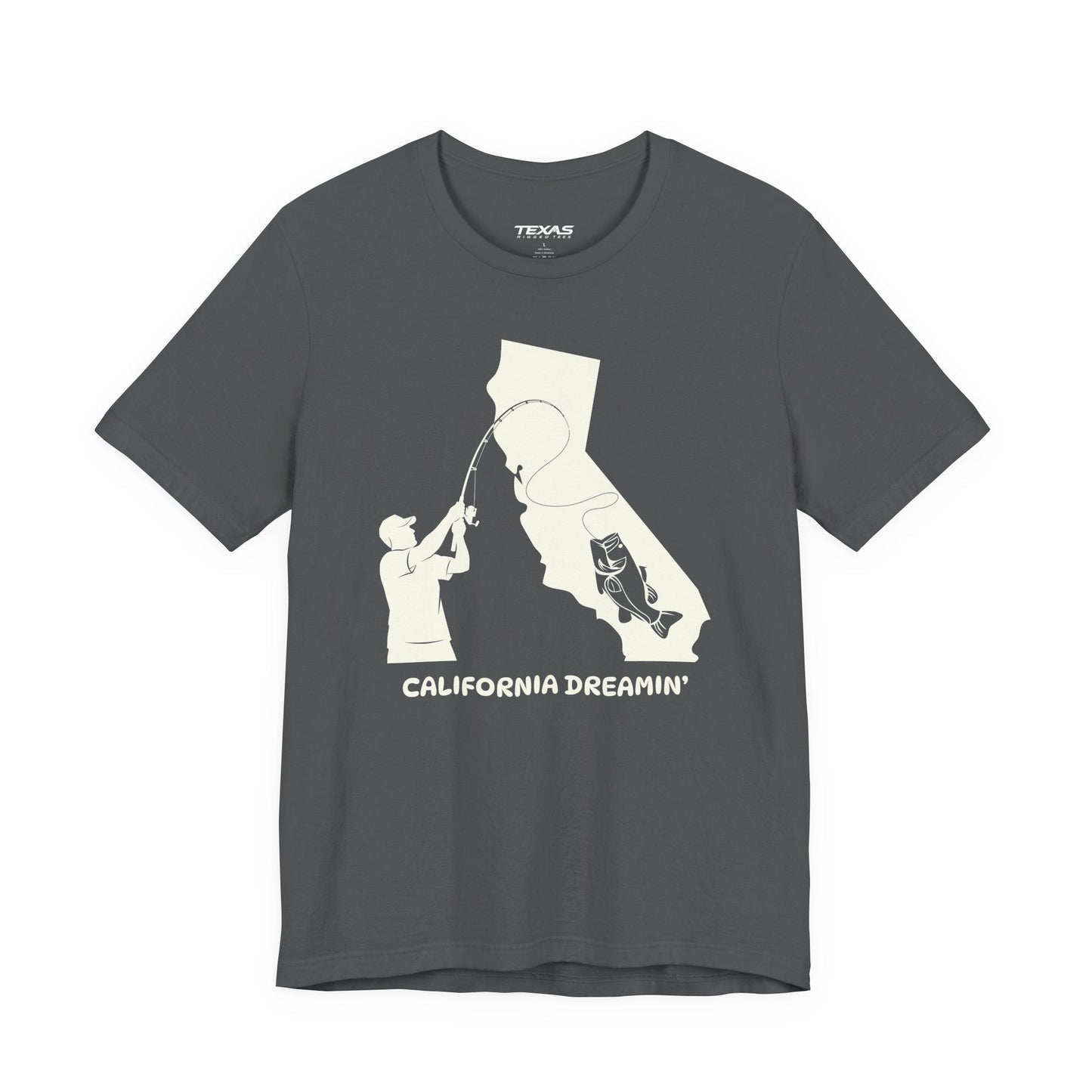 Texas Rigged Tees California Dreamin’ — Unisex Cotton Tee