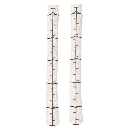 Big Game Hunting Quick Stick Steel Ladder Tree Climbing System, 20 Foot (2 Pack)