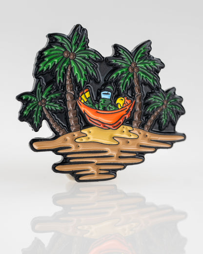 Pins and Aces Margaritaville - Sleeping Parrot Ball Marker