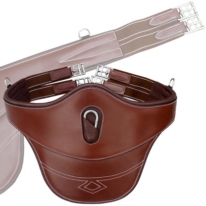 Bridles & Reins ExionPro Belly Guard Girth - Matching Elastic