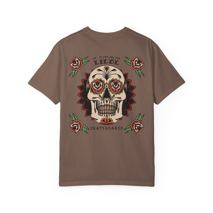 Liebe Calavera Rosa T-Shirt