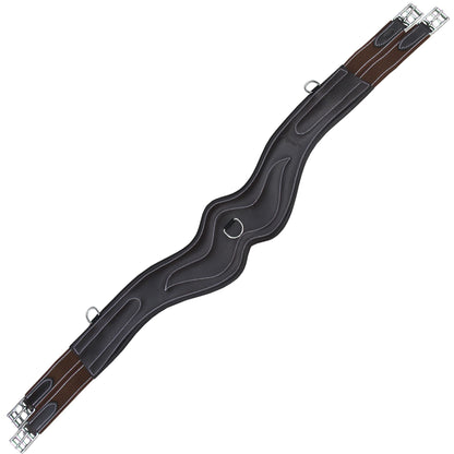 Bridles & Reins ExionPro 'AdaptLine' Wave Over Lay Girth - Matching Elastic