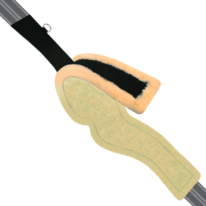 Bridles & Reins ExionPro 'AdaptLine' Wave Over Lay Girth - Matching Elastic