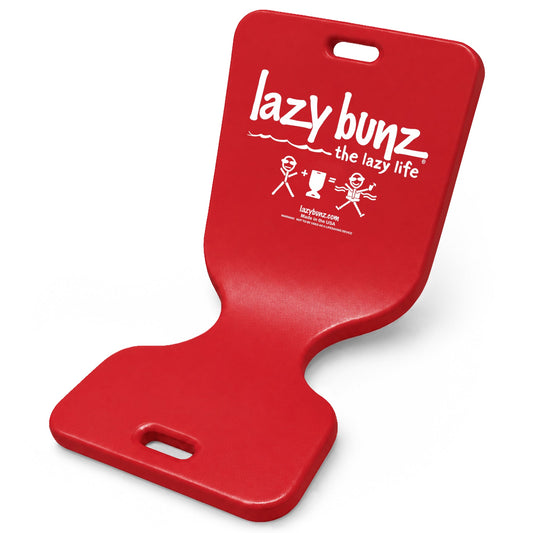 TRC Recreation Lazy Bunz Foam Water Saddle Swimming Pool Lounger Float, Red
