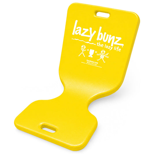 TRC Recreation Lazy Bunz Foam Water Saddle Swimming Pool Lounger Float, Yellow