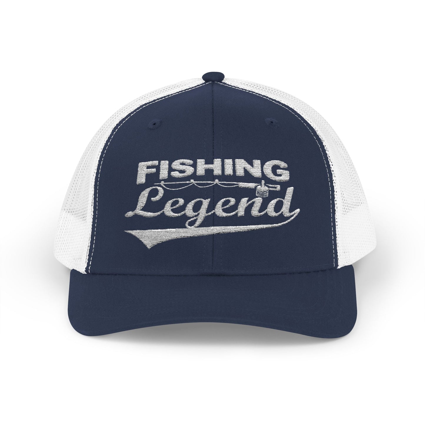 Texas Rigged Tees Fishing Legend — Embroidered Baseball Cap