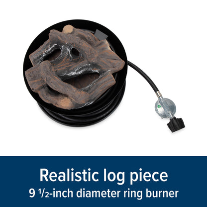 Camco Little Red Outdoor Portable Tabletop Propane Heater Fire Pit 11.25 Inch