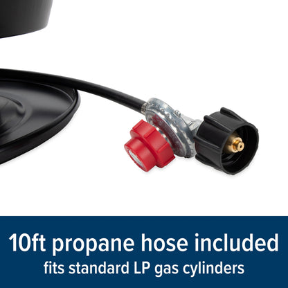 Camco Little Red Outdoor Portable Tabletop Propane Heater Fire Pit 11.25 Inch