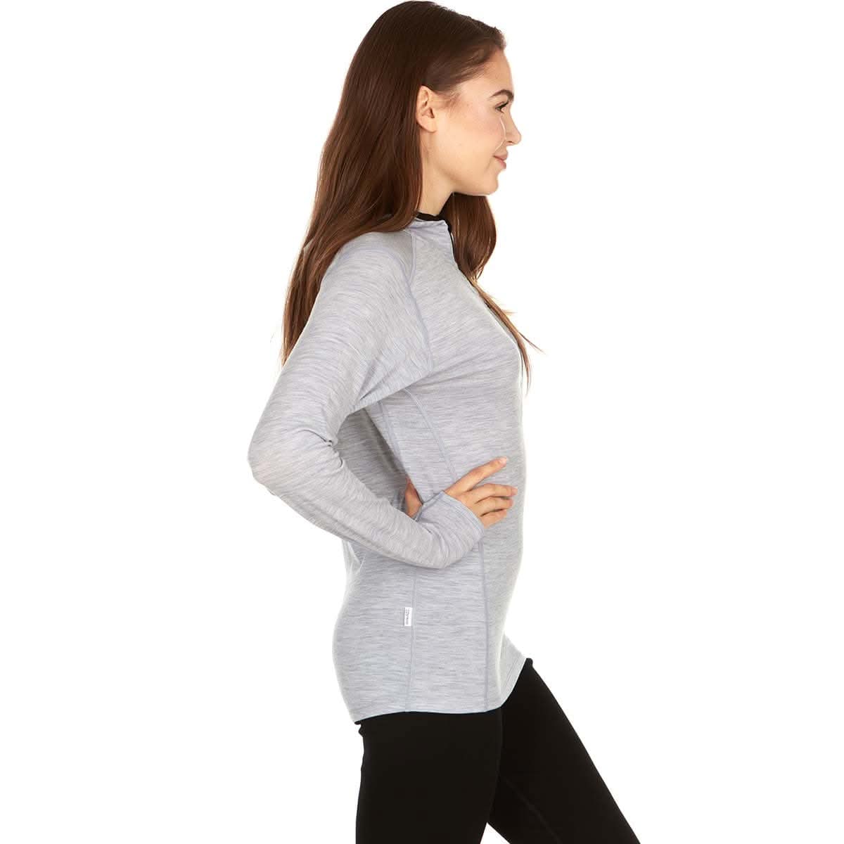 Minus33 Micro Weight - Women's Wool 1/4 Zip Sun Hoodie Woolverino