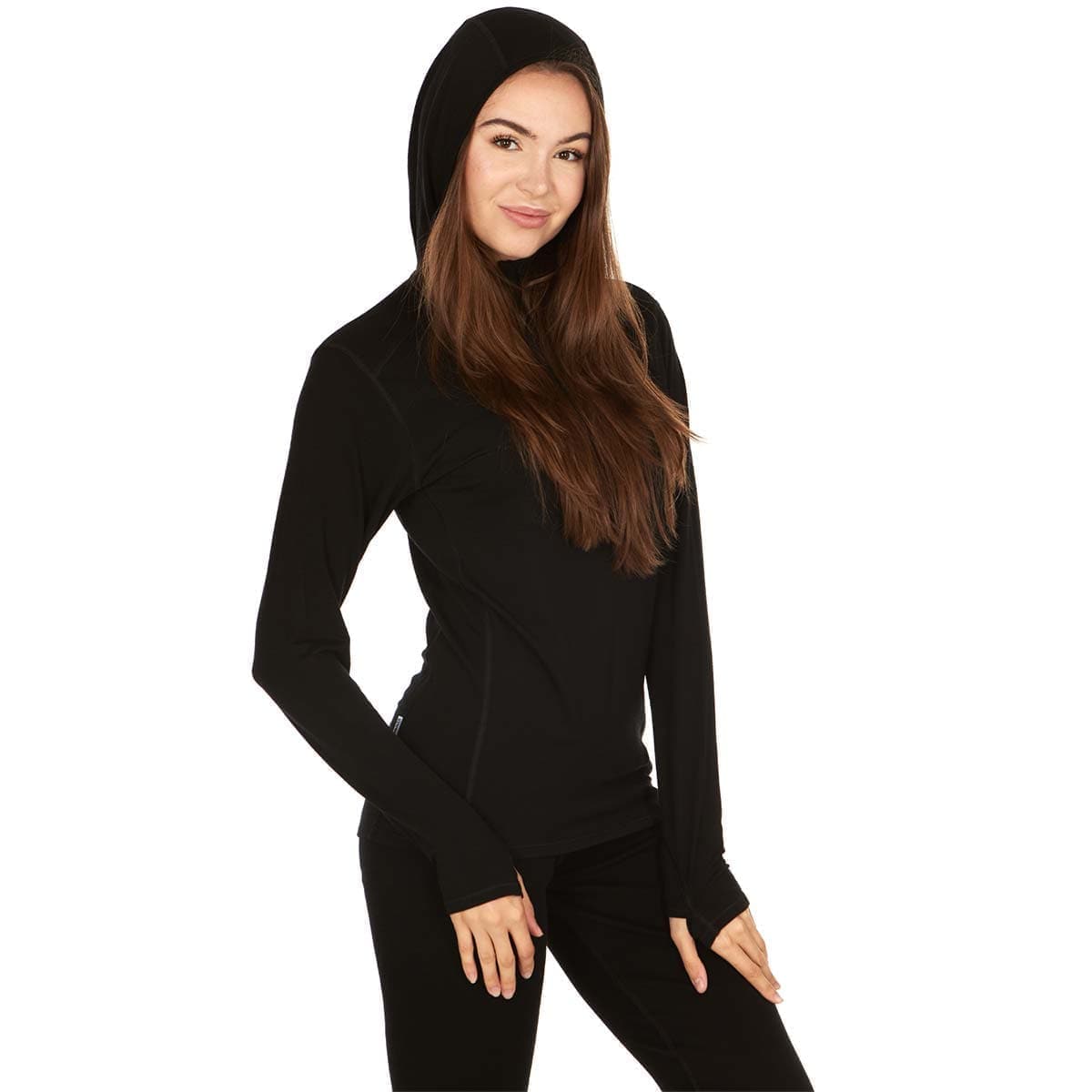 Minus33 Micro Weight - Women's Wool 1/4 Zip Sun Hoodie Woolverino