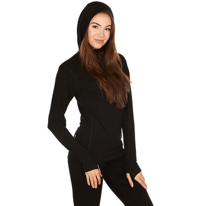 Minus33 Micro Weight - Women's Wool 1/4 Zip Sun Hoodie Woolverino