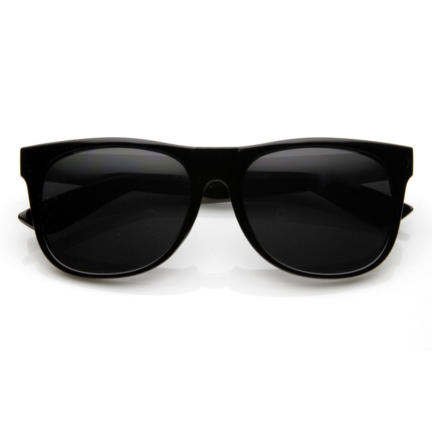 zeroUV Super Retro Hipster Horned Rim Frame Sunglasses 8693