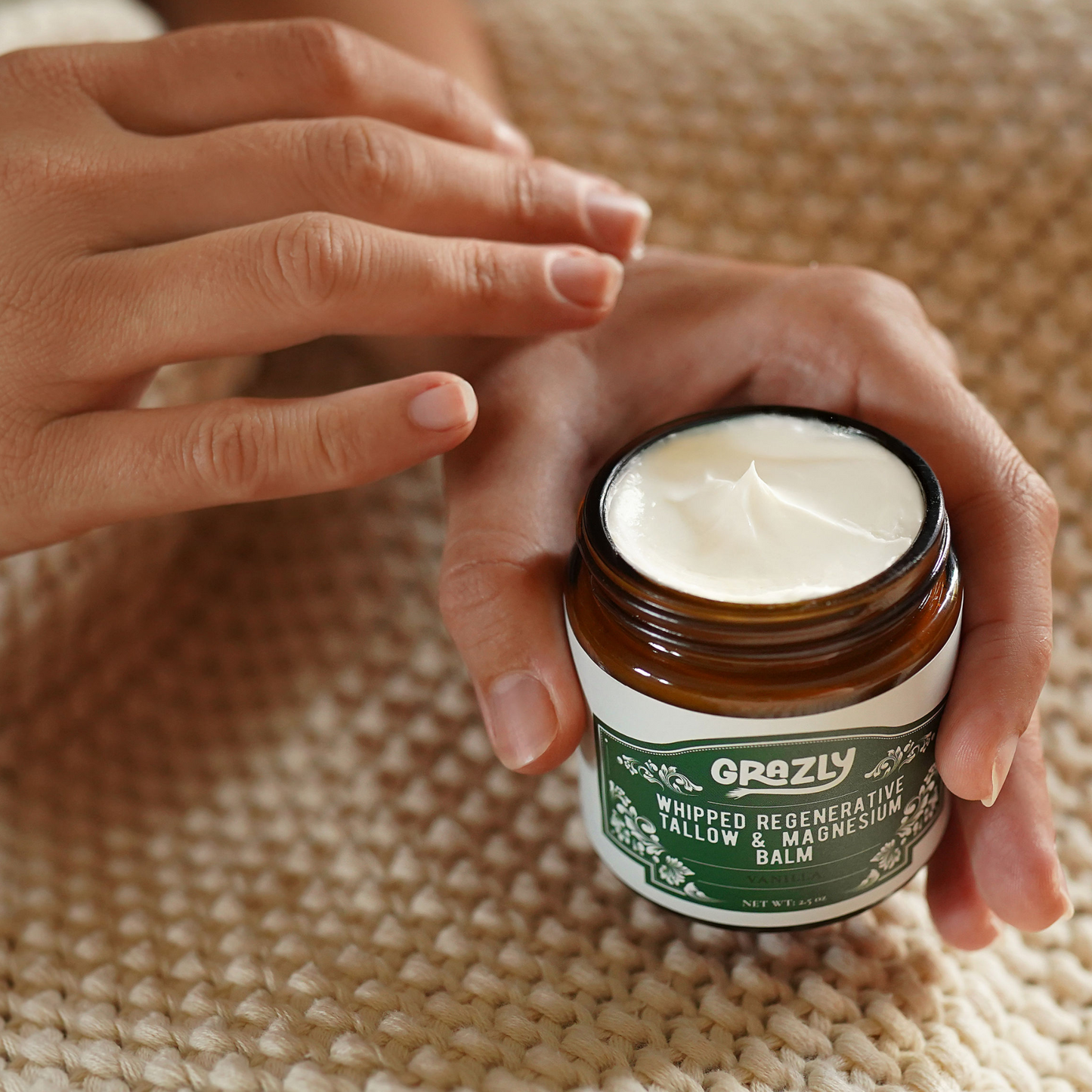 Grazly  Dead Sea Magnesium & Tallow Balm