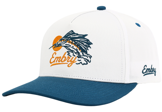 Embry Outdoors White/Navy - Sailfish