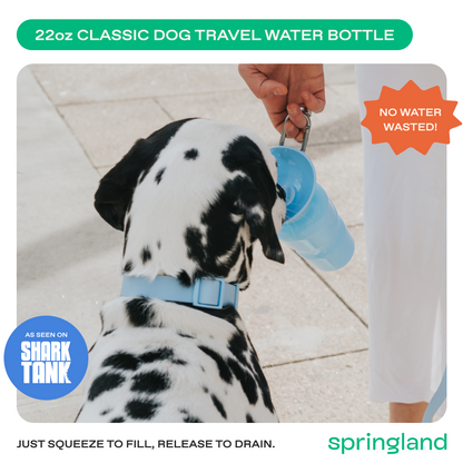 Springland Pets 22oz Original Dog Travel Water Bottle